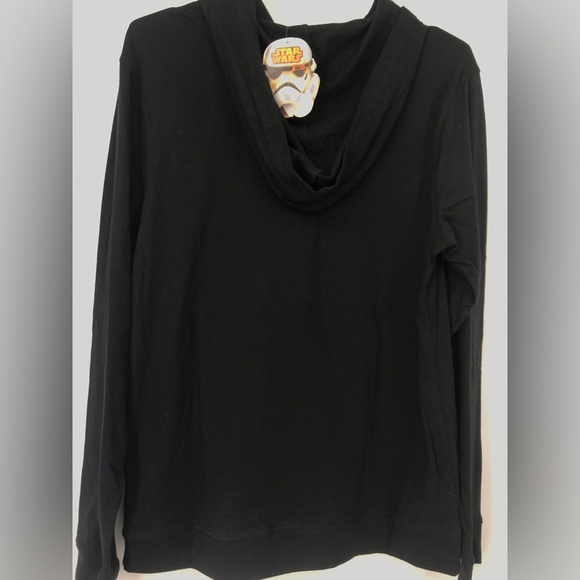 NWT Star Wars Hooded Long Sleeve Tee - Picture 5 of 7